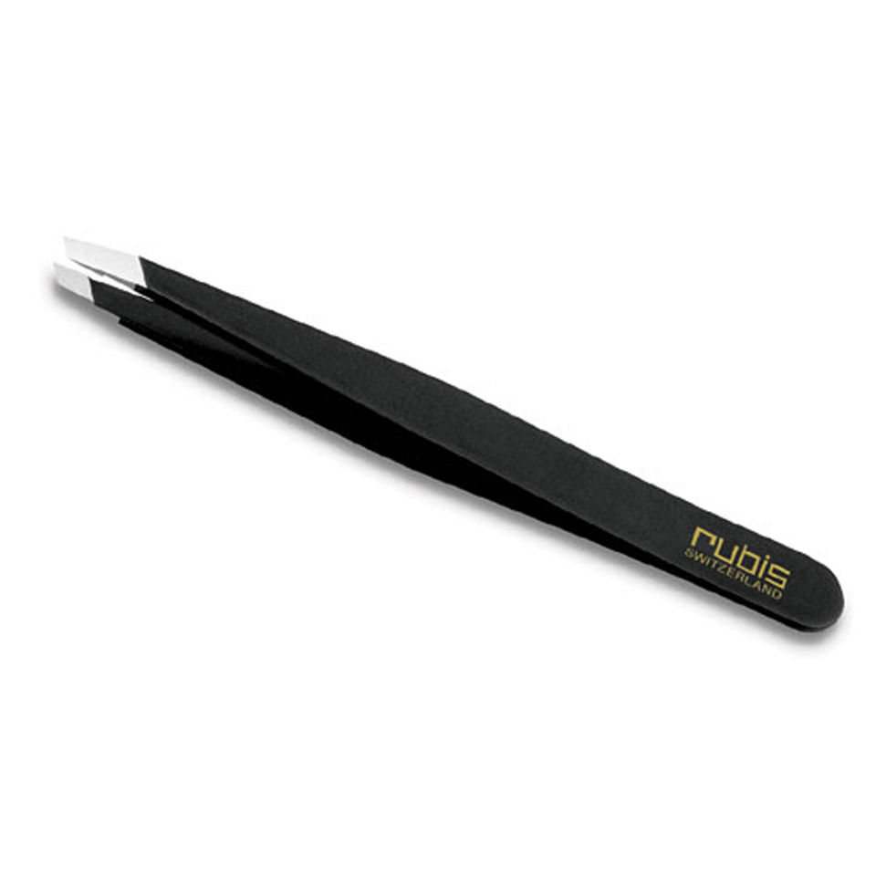 [1K104] RUBIS PINCET SCHUIN GROEN SATIJN