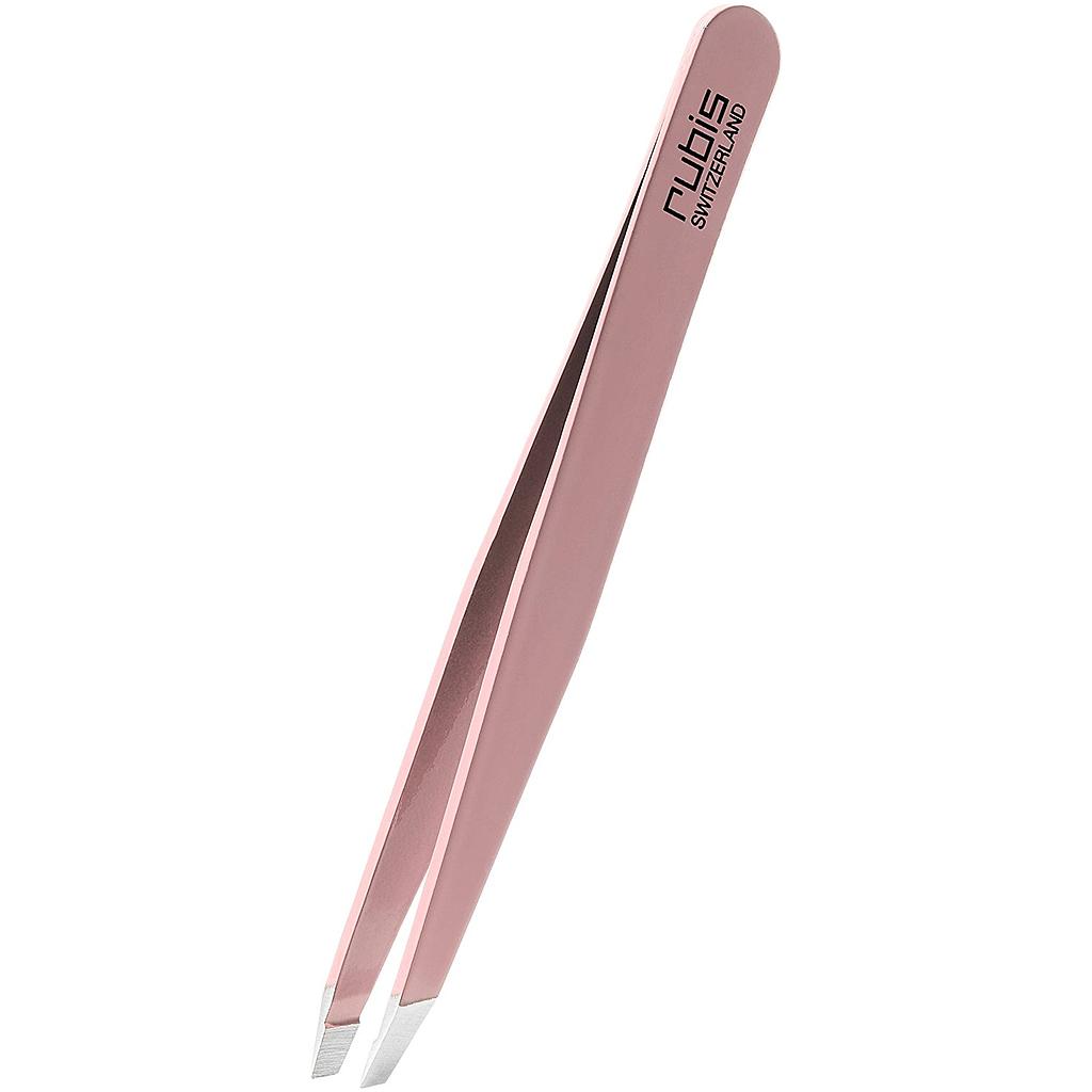 RUBIS PINCET SCHUIN ROZE