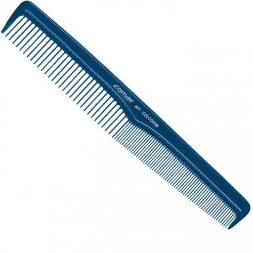 [997000336] Comair Haarschneidekamm, leichte         Schrägung, 401 Blue Profi Line
